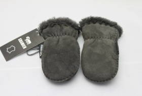 Babyhandschuhe in  Grau. GYS14G